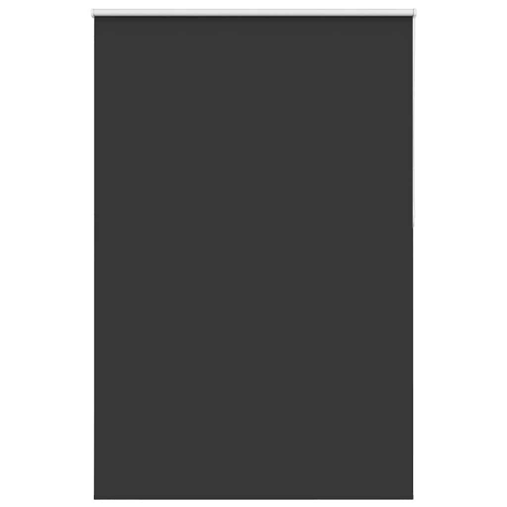 Roller Blind Blackout Black 155x210 cm Fabric Width 151.6 cm Polyester