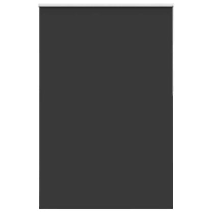 Roller Blind Blackout Black 165x210 cm Fabric Width 161.6 cm Polyester