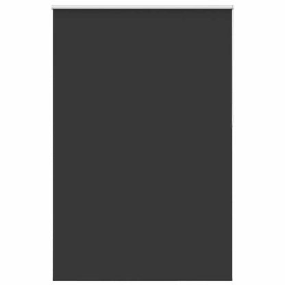 Roller Blind Blackout Black 150x230 cm Fabric Width 146.6 cm Polyester