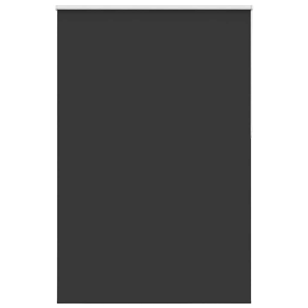 Roller Blind Blackout Black 165x230 cm Fabric Width 161.6 cm Polyester