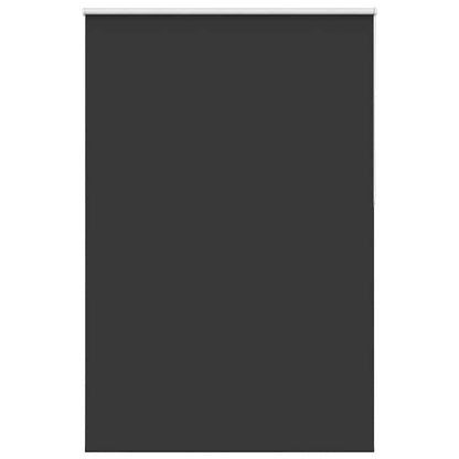 Roller Blind Blackout Black 165x230 cm Fabric Width 161.6 cm Polyester