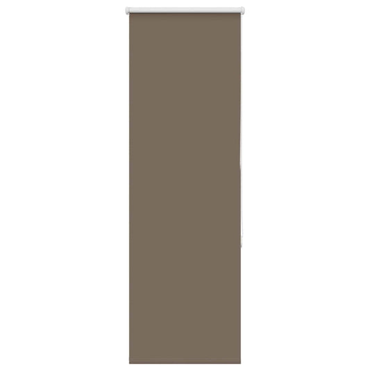 Roller Blind Blackout Coffee 50x130 cm Fabric Width 45.7 cm Polyester