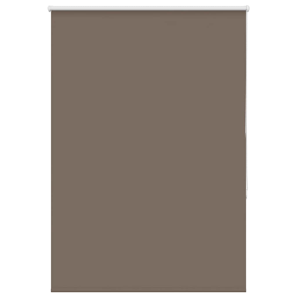 Roller Blind Blackout Coffee 115x130 cm Fabric Width 110.7 cm Polyester