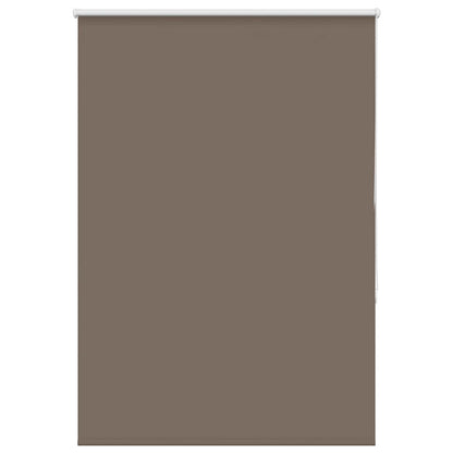 Roller Blind Blackout Coffee 115x130 cm Fabric Width 110.7 cm Polyester