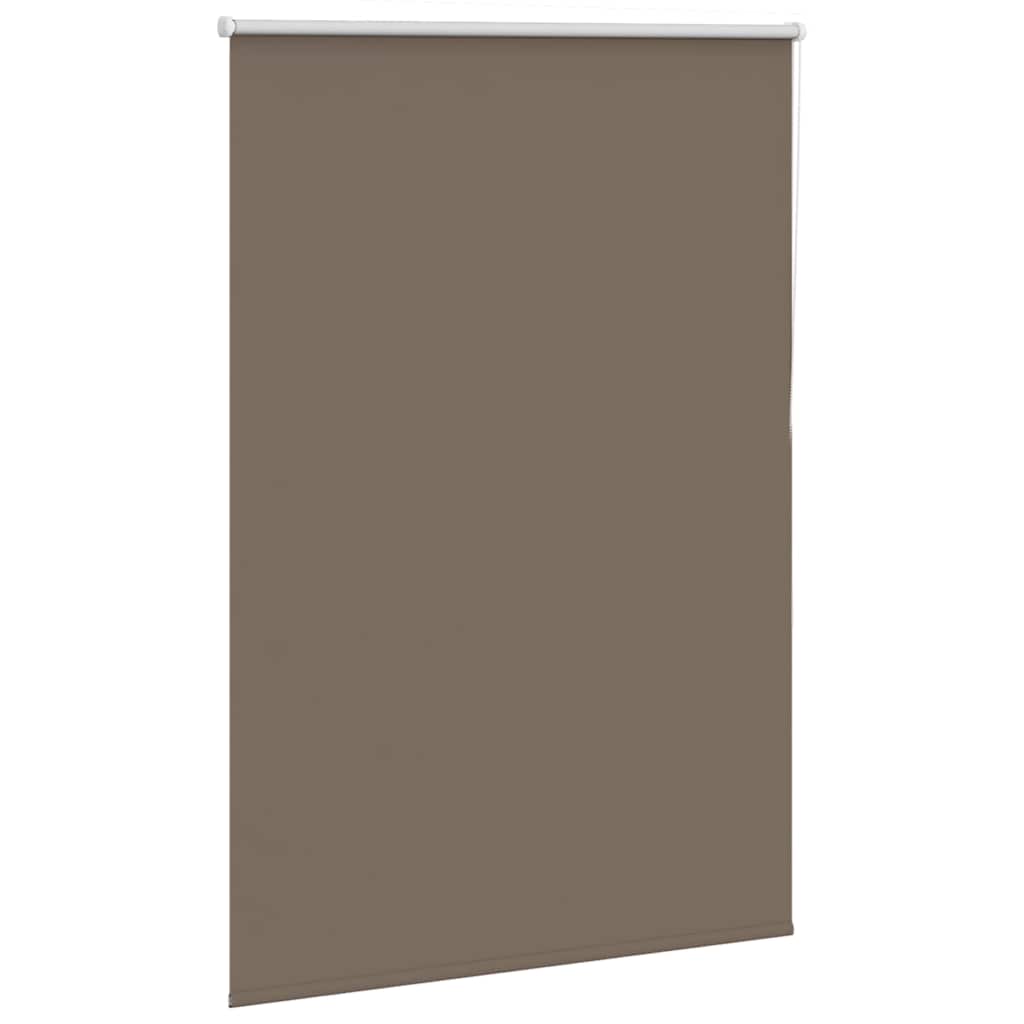 Roller Blind Blackout Coffee 115x130 cm Fabric Width 110.7 cm Polyester