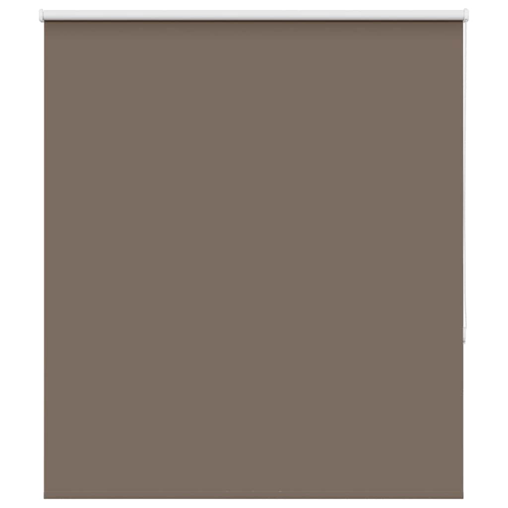 Roller Blind Blackout Coffee 125x130 cm Fabric Width 121.6 cm Polyester
