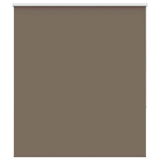 Roller Blind Blackout Coffee 135x130 cm Fabric Width 131.6 cm Polyester