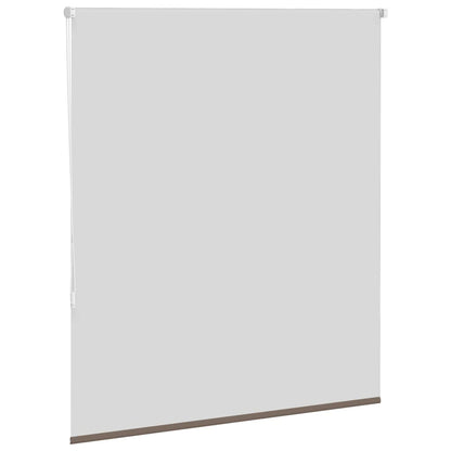 Roller Blind Blackout Coffee 140x130 cm Fabric Width 136.6 cm Polyester