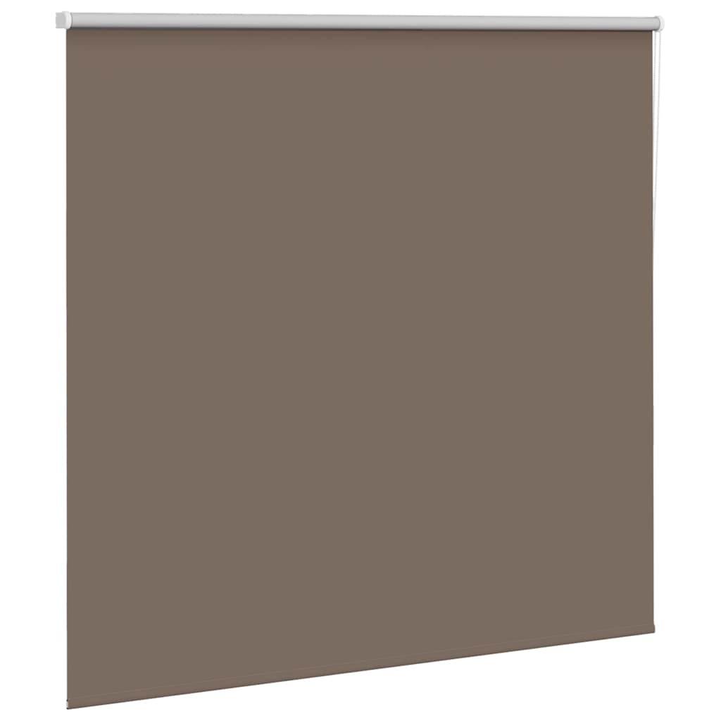 Roller Blind Blackout Coffee 160x130 cm Fabric Width 156.6 cm Polyester