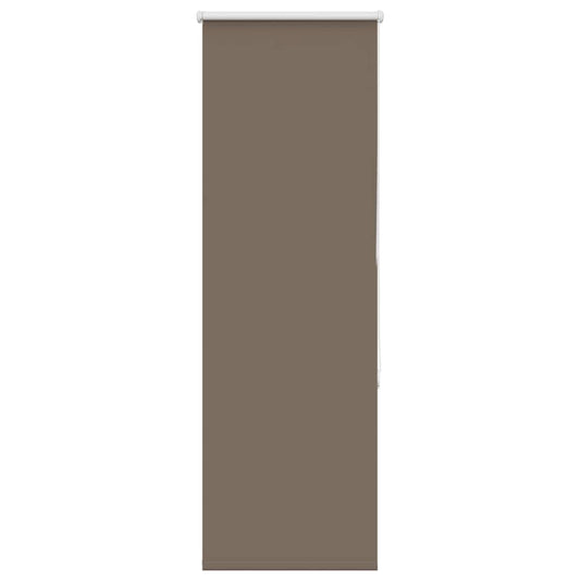 Roller Blind Blackout Coffee 40x150 cm Fabric Width 35.7 cm Polyester