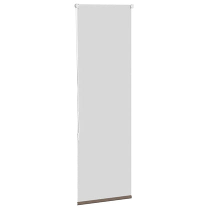 Roller Blind Blackout Coffee 40x150 cm Fabric Width 35.7 cm Polyester