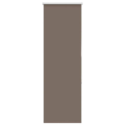 Roller Blind Blackout Coffee 45x150 cm Fabric Width 40.7 cm Polyester