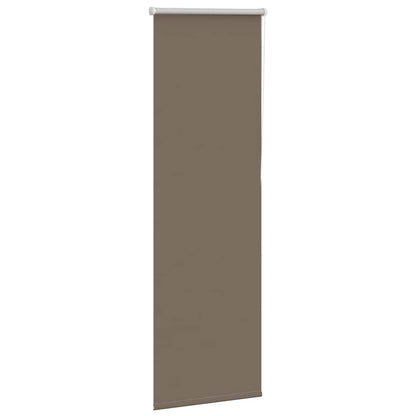 Roller Blind Blackout Coffee 45x150 cm Fabric Width 40.7 cm Polyester