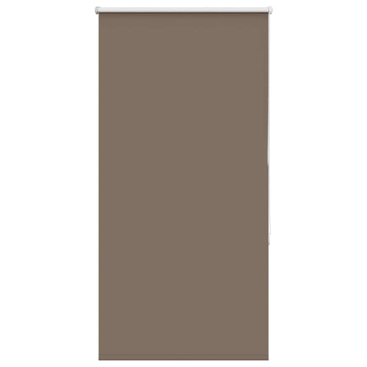 Roller Blind Blackout Coffee 70x150 cm Fabric Width 65.7 cm Polyester