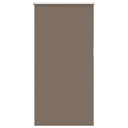 Roller Blind Blackout Coffee 75x150 cm Fabric Width 70.7 cm Polyester