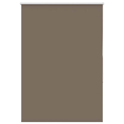 Roller Blind Blackout Coffee 95x150 cm Fabric Width 90.7 cm Polyester