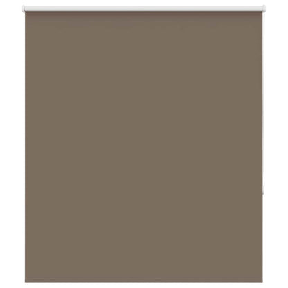 Roller Blind Blackout Coffee 120x150 cm Fabric Width 116.6 cm Polyester