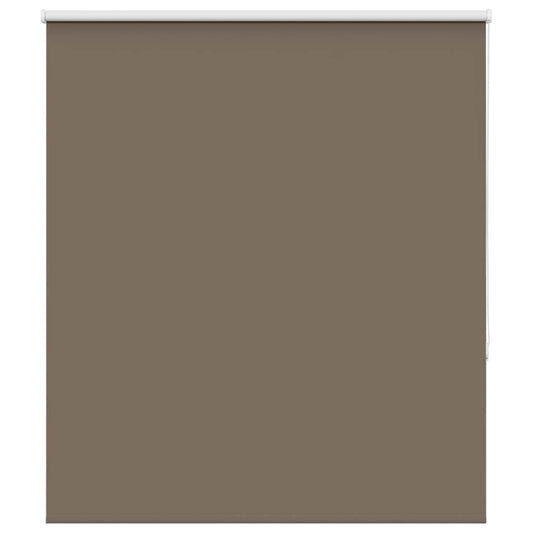 Roller Blind Blackout Coffee 125x150 cm Fabric Width 121.6 cm Polyester