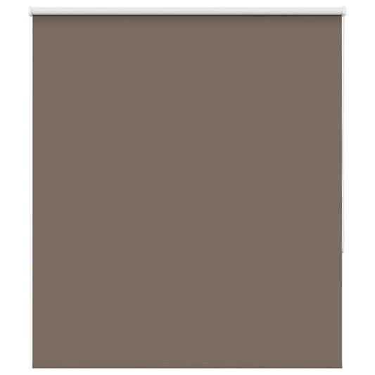 Roller Blind Blackout Coffee 130x150 cm Fabric Width 126.6 cm Polyester