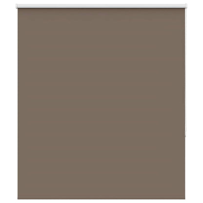 Roller Blind Blackout Coffee 135x150 cm Fabric Width 131.6 cm Polyester
