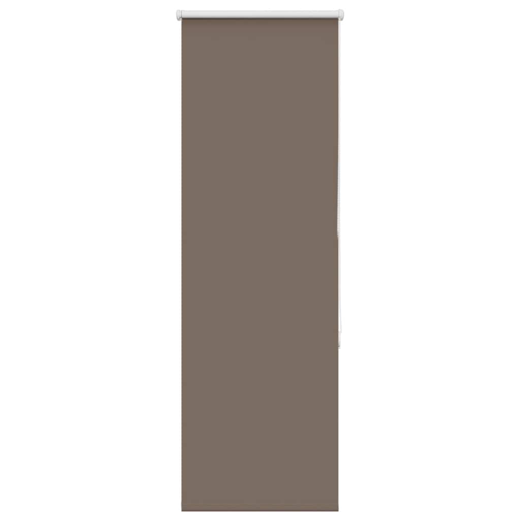 Roller Blind Blackout Coffee 40x175 cm Fabric Width 35.7 cm Polyester