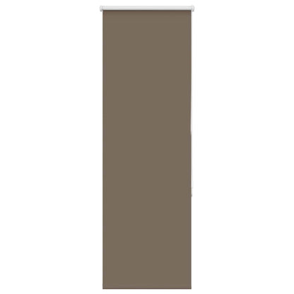 Roller Blind Blackout Coffee 45x175 cm Fabric Width 40.7 cm Polyester