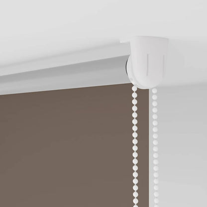 Roller Blind Blackout Coffee 45x175 cm Fabric Width 40.7 cm