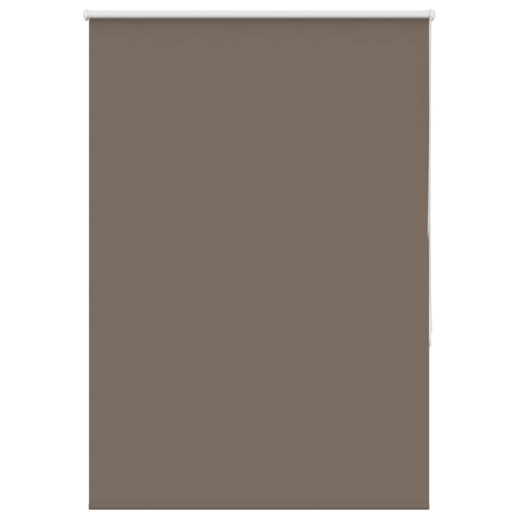 Roller Blind Blackout Coffee 115x175 cm Fabric Width 110.7 cm Polyester