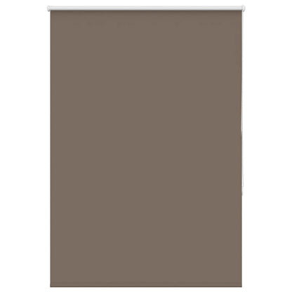 Roller Blind Blackout Coffee 115x175 cm Fabric Width 110.7 cm Polyester