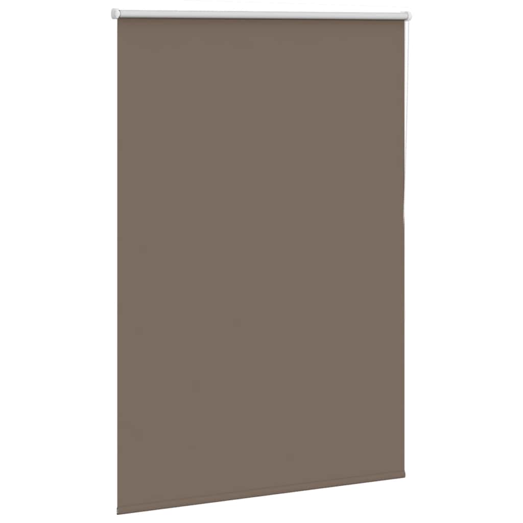 Roller Blind Blackout Coffee 115x175 cm Fabric Width 110.7 cm Polyester