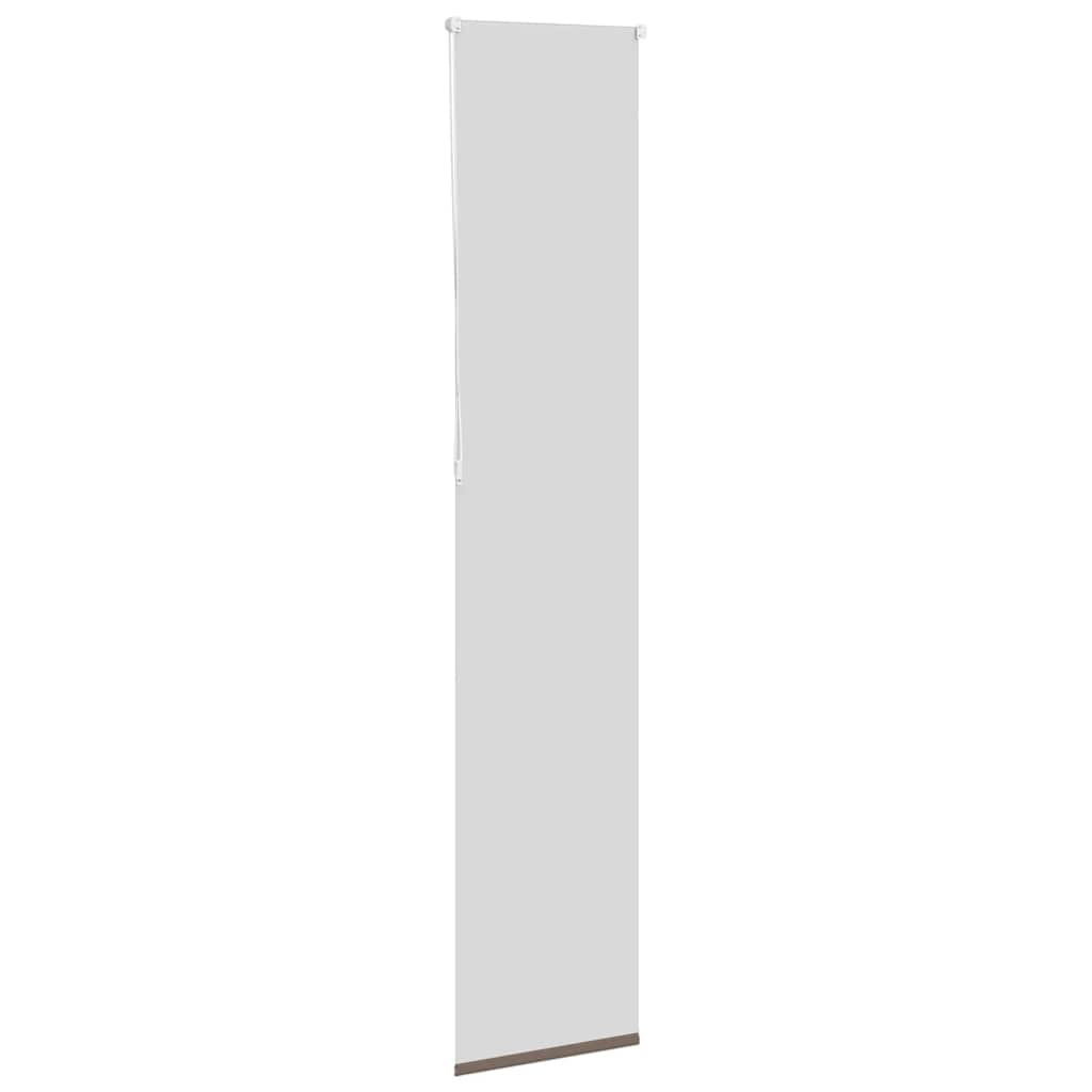 Roller Blind Blackout Coffee 40x210 cm Fabric Width 35.7 cm Polyester