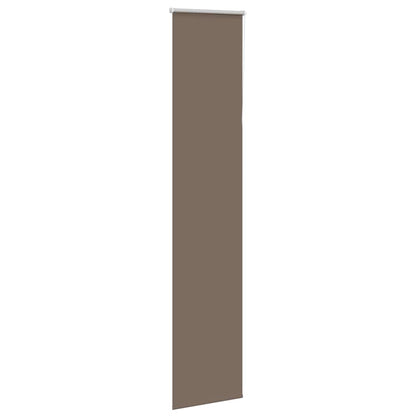 Roller Blind Blackout Coffee 50x210 cm Fabric Width 45.7 cm Polyester