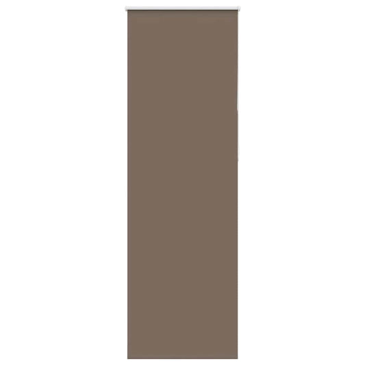 Roller Blind Blackout Coffee 65x210 cm Fabric Width 60.7 cm Polyester