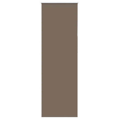 Roller Blind Blackout Coffee 85x210 cm Fabric Width 80.7 cm Polyester