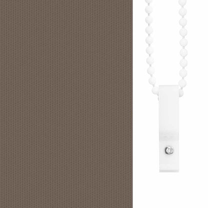Roller Blind Blackout Coffee 85x210 cm Fabric Width 80.7 cm Polyester
