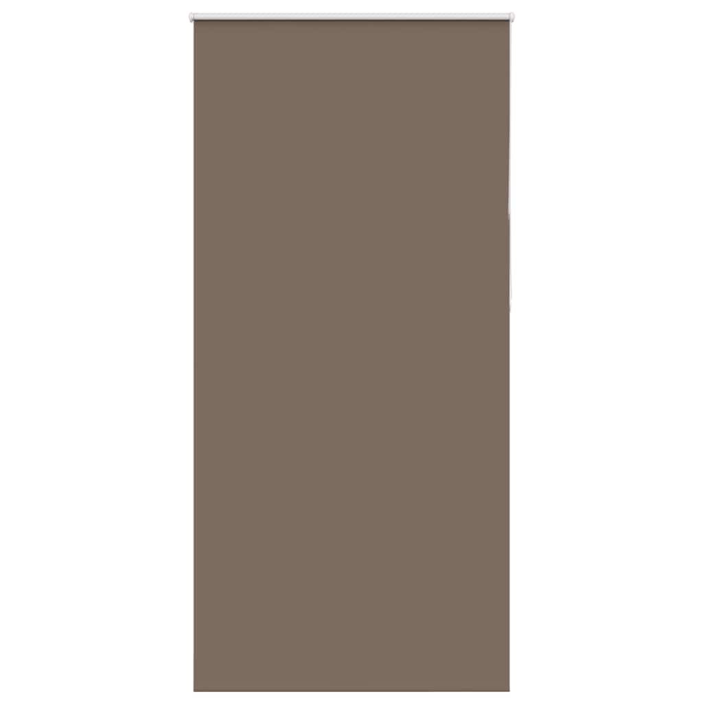 Roller Blind Blackout Coffee 90x210 cm Fabric Width 85.7 cm Polyester
