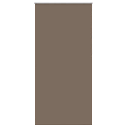 Roller Blind Blackout Coffee 90x210 cm Fabric Width 85.7 cm Polyester