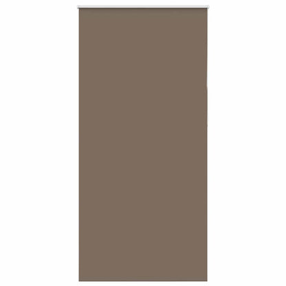 Roller Blind Blackout Coffee 95x210 cm Fabric Width 90.7 cm Polyester