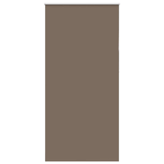 Roller Blind Blackout Coffee 110x210 cm Fabric Width 105.7 cm Polyester