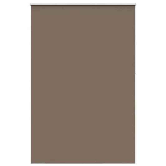 Roller Blind Blackout Coffee 160x210 cm Fabric Width 156.6 cm Polyester