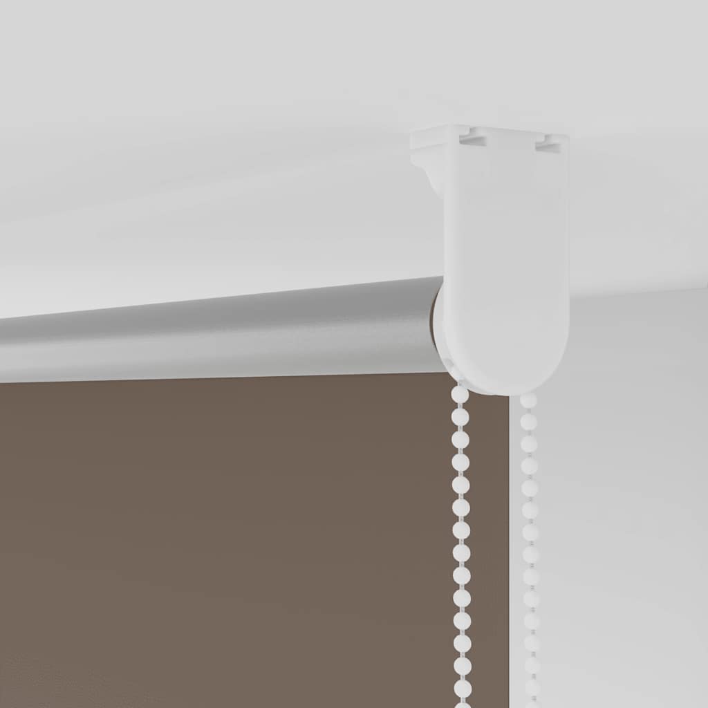 Roller Blind Blackout Coffee 165x210 cm Fabric Width 161.6 cm