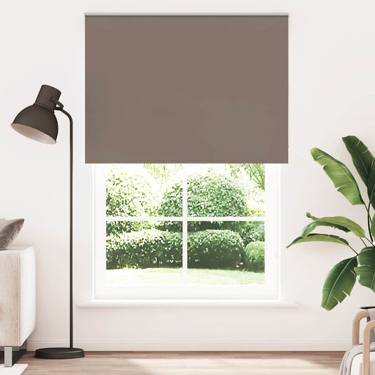 Roller Blind Blackout Coffee 165x210 cm Fabric Width 161.6 cm