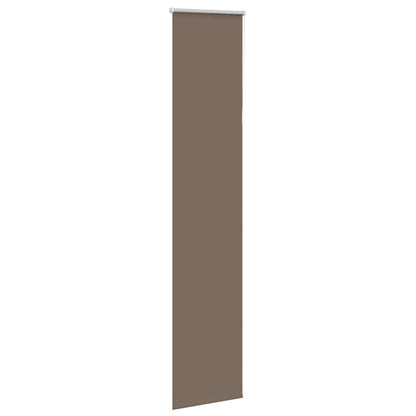 Roller Blind Blackout Coffee 40x230 cm Fabric Width 35.7 cm Polyester