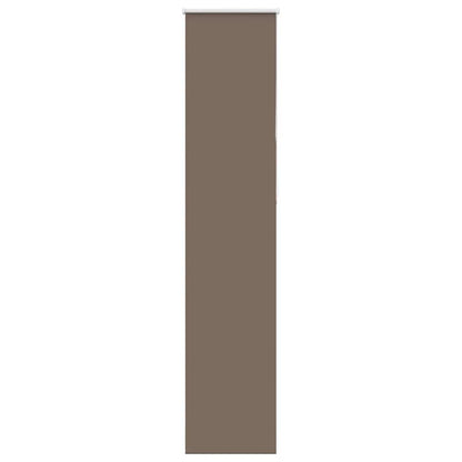 Roller Blind Blackout Coffee 50x230 cm Fabric Width 45.7 cm Polyester