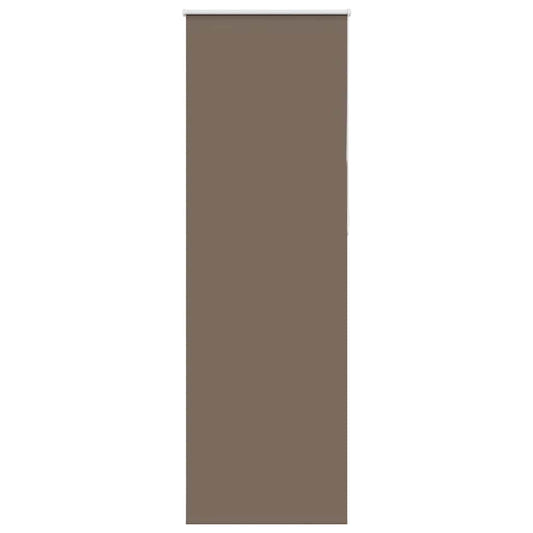 Roller Blind Blackout Coffee 70x230 cm Fabric Width 65.7 cm