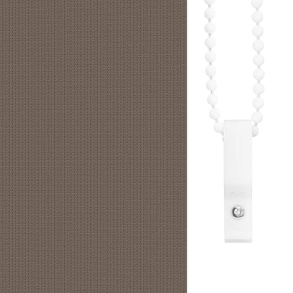 Roller Blind Blackout Coffee 75x230 cm Fabric Width 70,7 cm Polyester