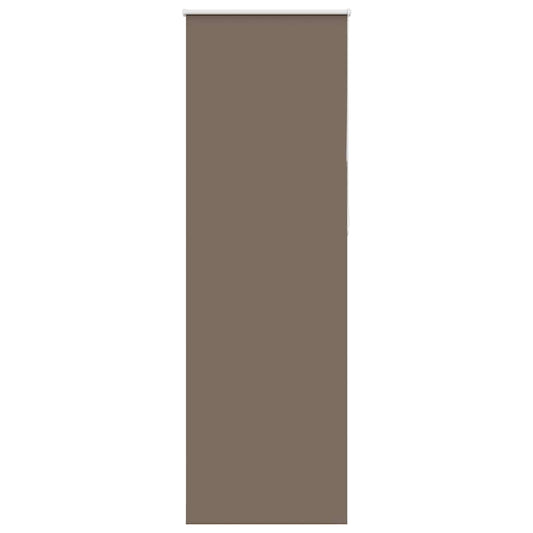 Roller Blind Blackout Coffee 80x230 cm Fabric Width 75.7 cm Polyester