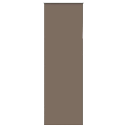 Roller Blind Blackout Coffee 85x230 cm Fabric Width 80,7 cm Polyester