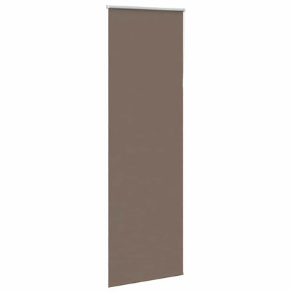Roller Blind Blackout Coffee 85x230 cm Fabric Width 80,7 cm Polyester