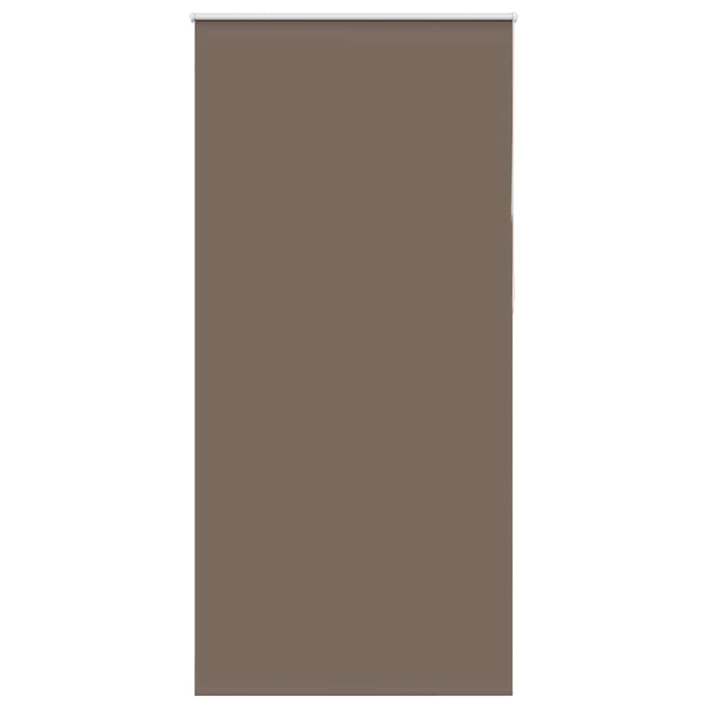 Roller Blind Blackout Coffee 90x230 cm Fabric Width 85.7 cm